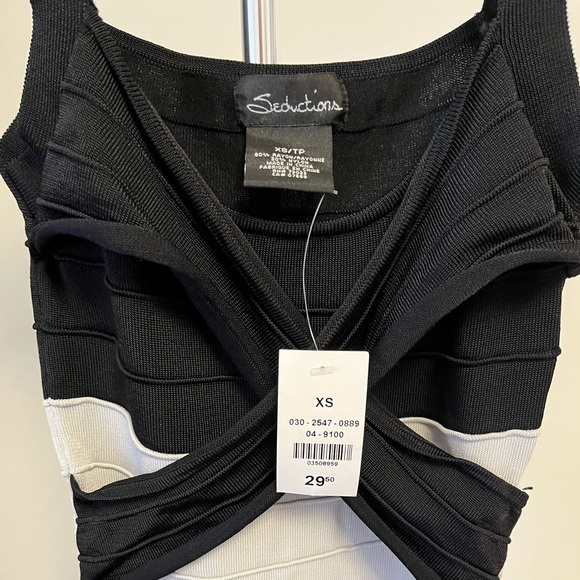 Black and grey dress SZ xs - Picture 5 of 5